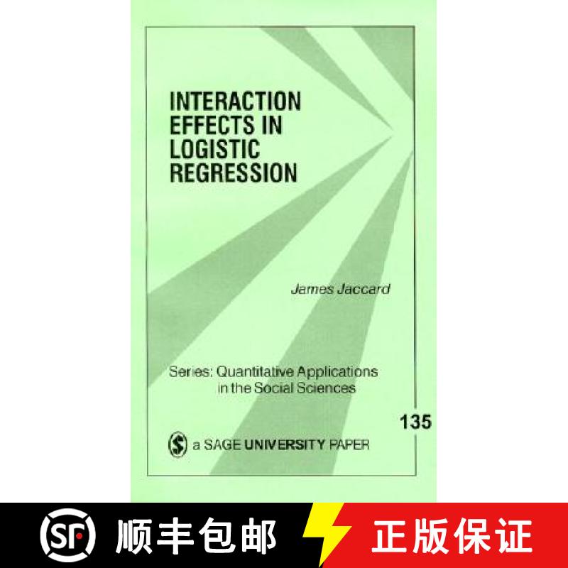【3-4周达】Interaction Effects in Logistic Regression [9780761922070]