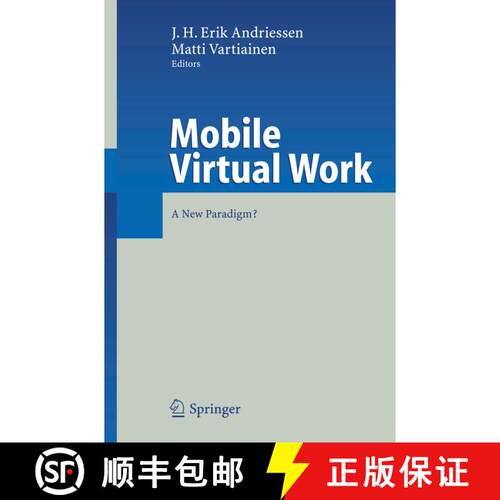 【3-4周达】Mobile Virtual Work : A New Paradigm? [9783642066566]