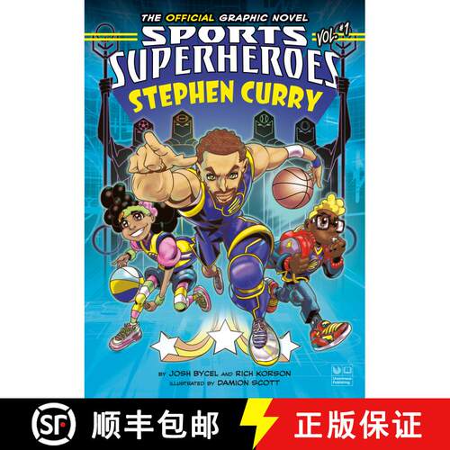 【3-4周达】精装 Stephen Curry: The Official Graphic Novel [9780593382486]