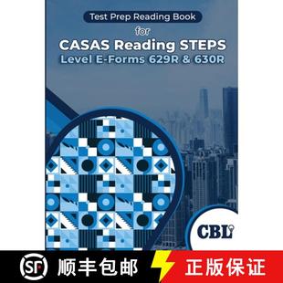 【3-4周达】Test Prep Reading Book for CASAS Reading STEPS  Level E-Forms 629R & 630R [9798330674213]