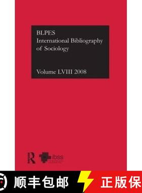 【3-4周达】IBSS: Sociology: 2008 Vol.58: International Bibliography of the Social Sciences - Sociology [9780415554657]
