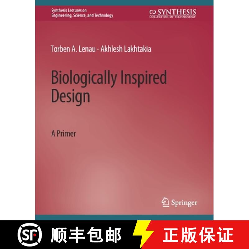 【3-4周达】Biologically Inspired Design : A Primer [9783031009631]