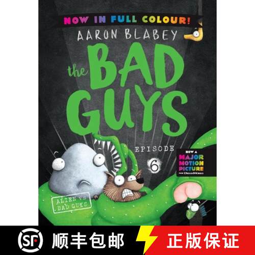 【3-4周达】The Bad Guys 6 Colour Edition: Alien vs Bad Guys [9780702342820]