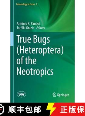 【3-4周达】True Bugs (Heteroptera) of the Neotropics [9789401798600]