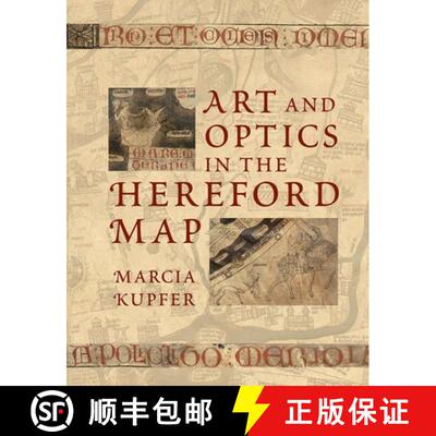 【3-4周达】Art and Optics in the Hereford Map – An English Mappa Mundi, c. 1300 [9780300220339]