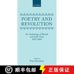 and Anthology Poetry 1625 9780198184416 Verse Revolution 4周达 British 1660 Irish