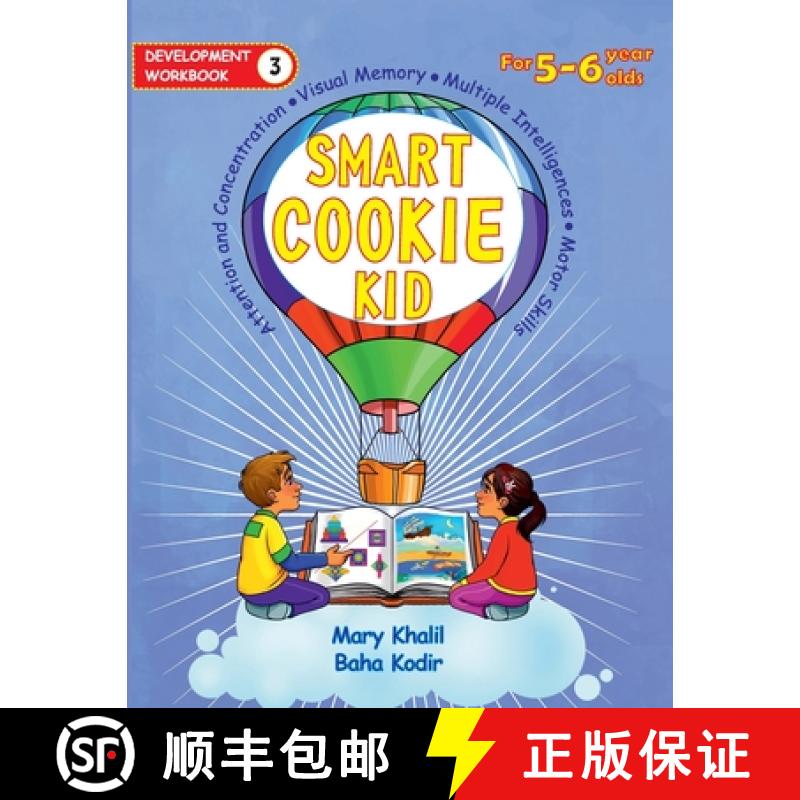 【4周达】Smart Cookie Kid For 5-6 Year Olds Educational Development Workbook 3: Attention and Concent... [9798330434817]
