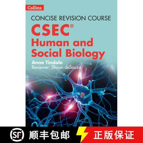 【3-4周达】Human and Social Biology - a Concise Revision Course for CSEC (R) [9780008541620]