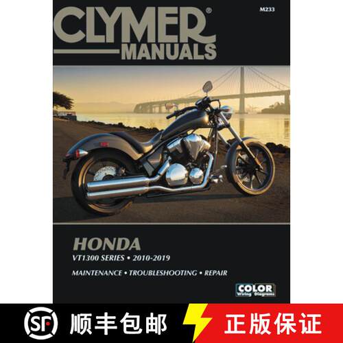 【3-4周达】Honda Vt1300 Series 2010-2019: Maintenance - Troubleshooting - Repair [9781620923337]