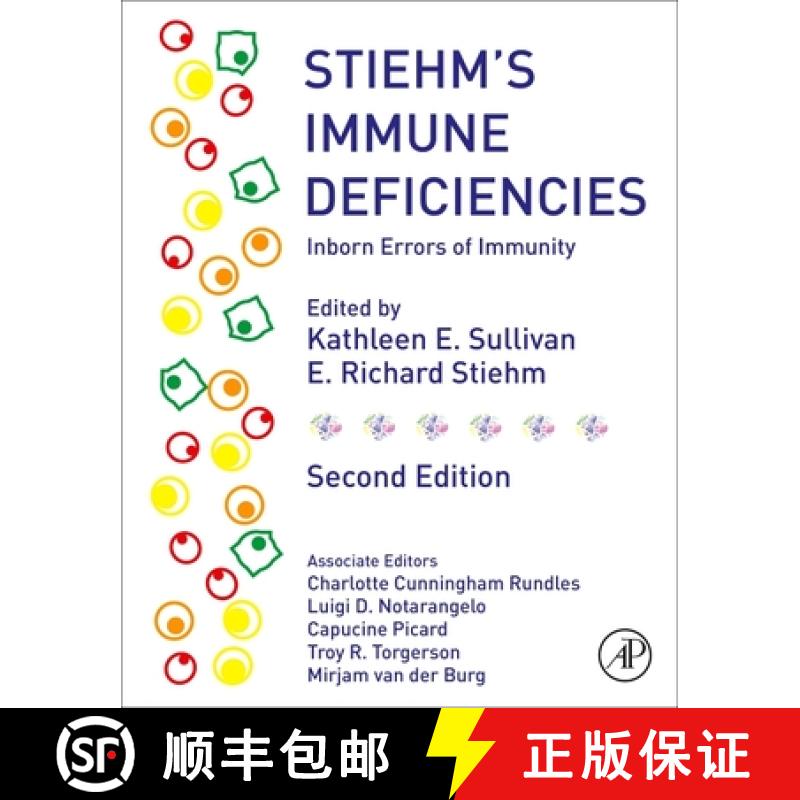 【3-4周达】Stiehm's Immune Deficiencies: Inborn Errors of Immunity [9780128167687]