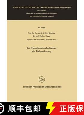 【3-4周达】Zur Erforschung Von Problemen Der Bildspeicherung [9783663067108]