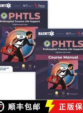 【3-4周达】Phtls: Prehospital Trauma Life Support (Print) with Course Manual (Print) [9781284272314]