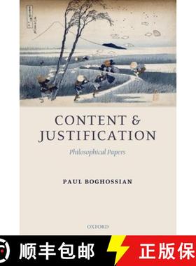 【3-4周达】Content and Justification: Philosophical Papers [9780199292165]