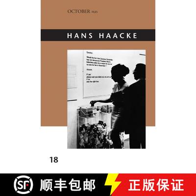 【3-4周达】Hans Haacke, Volume 18 [9780262527934]