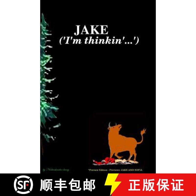 【3-4周达】JAKE   ('I'm thinkin'...')     *Soft cover preview edition [9780578009391]