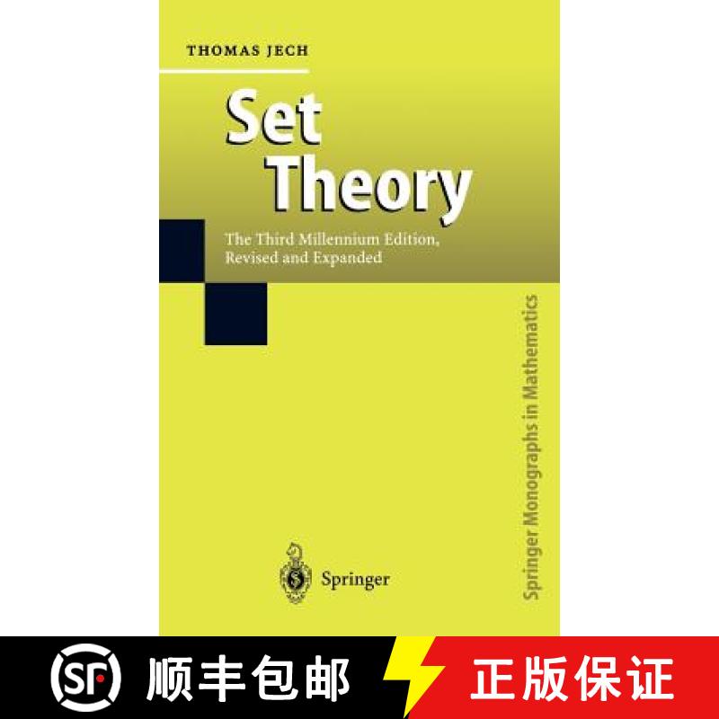 【3-4周达】Set Theory: The Third Millennium Edition, revised and expanded - Set Theory Millennium Edi... [9783540440857]