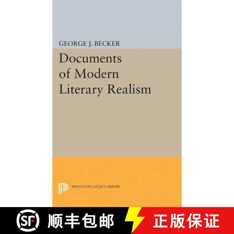 【3-4周达】Documents of Modern Literary Realism [9780691623290]