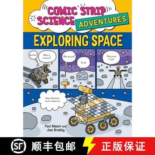 【3-4周达】Comic Strip Science Adventures: Exploring Space [9781526327253]