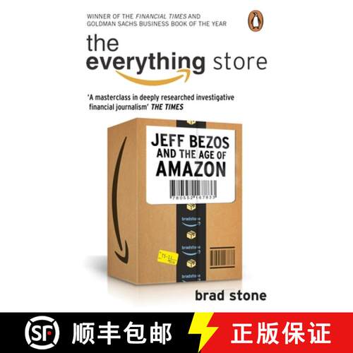【3-4周达】The Everything Store: Jeff Bezos and the Age of Amazon [9780552167833]