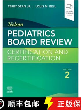 【3-4周达】Nelson Pediatrics Board Review: Certification and Recertification [9780323934190]