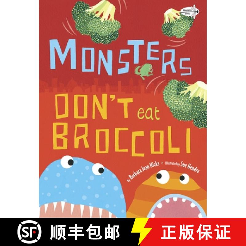【3-4周达】Monsters Don't Eat Broccoli [9780385755214]