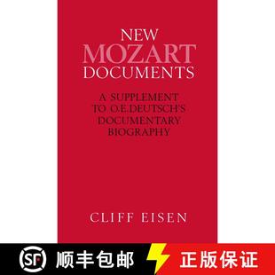 【3-4周达】New Mozart Documents : A Supplement to O.E.Deutsch's Documentary Biography [9780333495865]