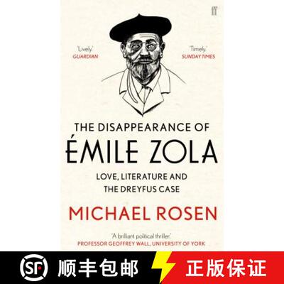 【3-4周达】The Disappearance of Émile Zola : Love, Literature and the Dreyfus Case [9780571312023]