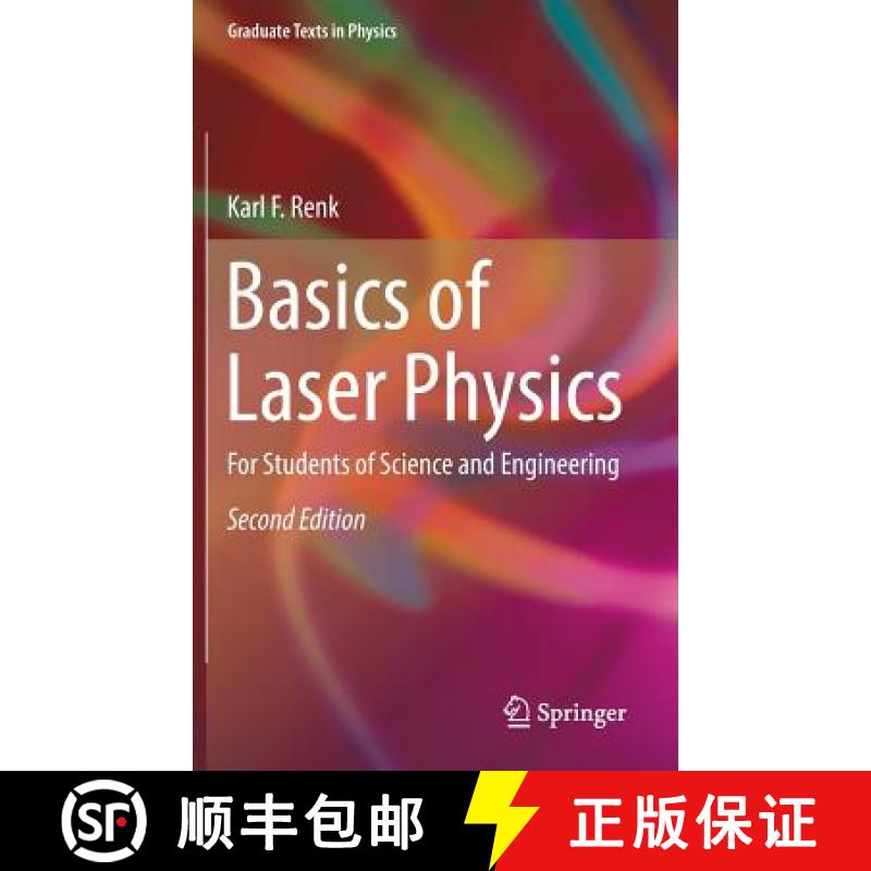 【3-4周达】Basics of Laser Physics : For Students of Science and Engineering [9783319506500]