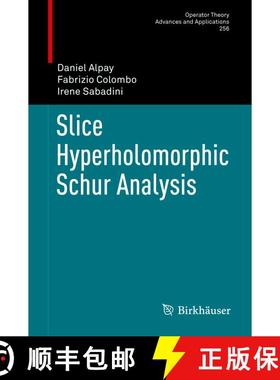 【3-4周达】Slice Hyperholomorphic Schur Analysis (1st ed. 2016) (1st ed. 2016) [9783319425139]