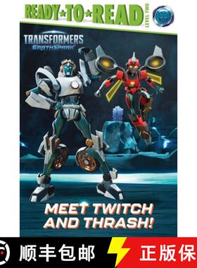 【3-4周达】Meet Twitch and Thrash!: Ready-To-Read Level 2 [9781665934671]