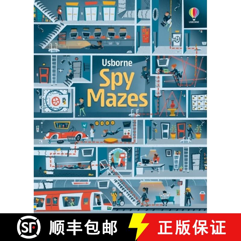 【3-4周达】Spy Mazes [9781835405154]