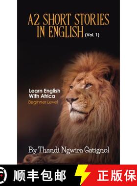 【3-4周达】A2 Short Stories in English (Vol. 1), Learn English With Africa: Beginner Level [9788394876289]