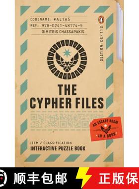 【3-4周达】The Cypher Files : An Escape Room... in a Book! [9780241481745]