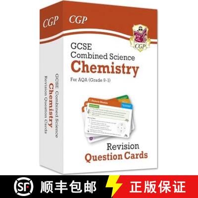 【3-4周达】New 9-1 GCSE Combined Science: Chemistry AQA Revision Question Cards [9781789080568]