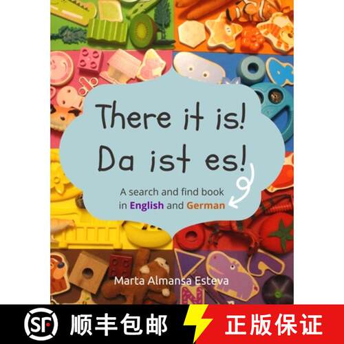 【3-4周达】There it is! Da ist es!: A search and find book in English and German [9781838354220]