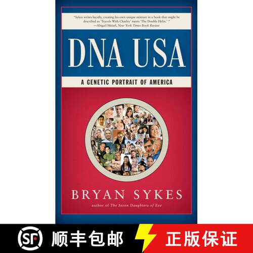 【3-4周达】DNA USA – A Genetic Portrait of America [9780871403582]