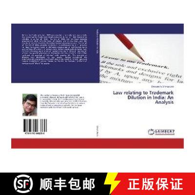 预订 Law relating to Trademark Dilution in India: An Analysis [9783330068230]