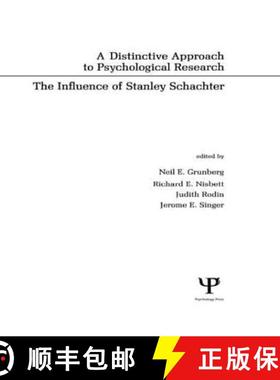 【3-4周达】A Distinctive Approach To Psychological Research : The Influence of Stanley Schachter [9780898599107]