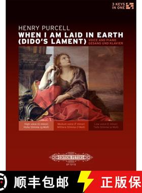 【3-4周达】Dido's Lament (In Three Keys) [9790577088815]