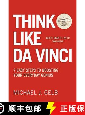 【3-4周达】Think Like Da Vinci: 7 Easy Steps to Boosting Your Everyday Genius [9780007323821]