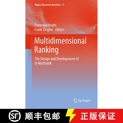 【3-4周达】Multidimensional Ranking : The Design and Development of U-Multirank [9789401780933]