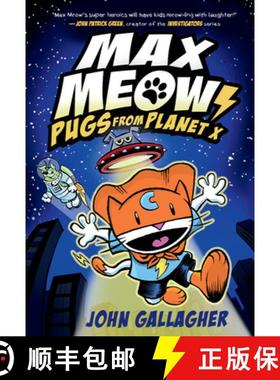 【3-4周达】Max Meow Book 3: Pugs from Planet X: (A Graphic Novel) [9780593121115]