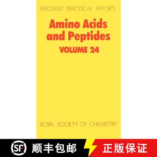 【3-4周达】精装 Amino Acids and Peptides : Volume 24 [9780851862248]