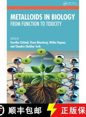 【3-4周达】Metalloids in Biology: From Function to Toxicity [9781032673561]