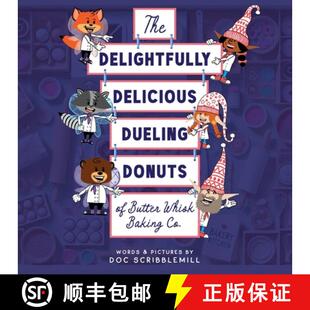 The 9798992533408 Co. 3周达 Butter Delicious Delightfully Baking Dueling Whisk Donuts