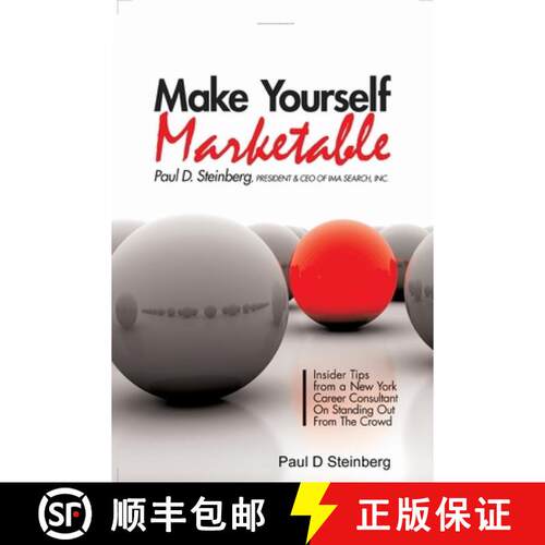 【3-4周达】Make Yourself Marketable Insider Tips From A New York Career Consultant On Standing Out Fr... [9780557055890]