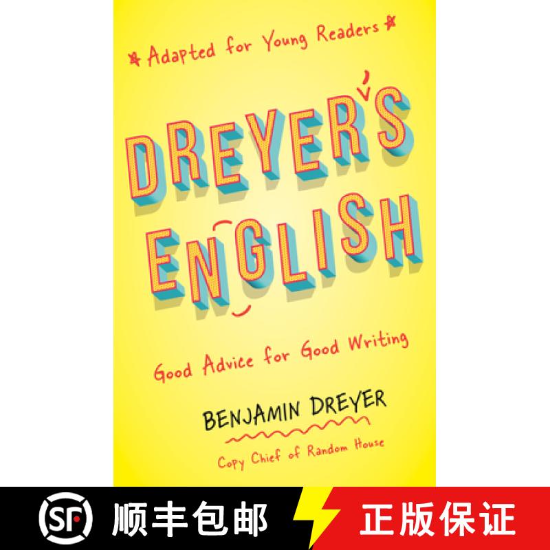 【3-4周达】Dreyer's English (Adapted for Young Readers): Good Advice for Good Writing [9780593176801]