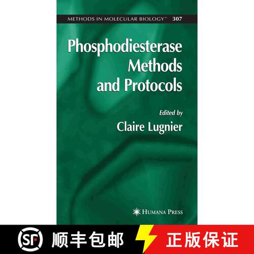 【3-4周达】Phosphodiesterase Methods and Protocols (Softcover reprint of hardcover 1st ed. 2005) [9781617374876]
