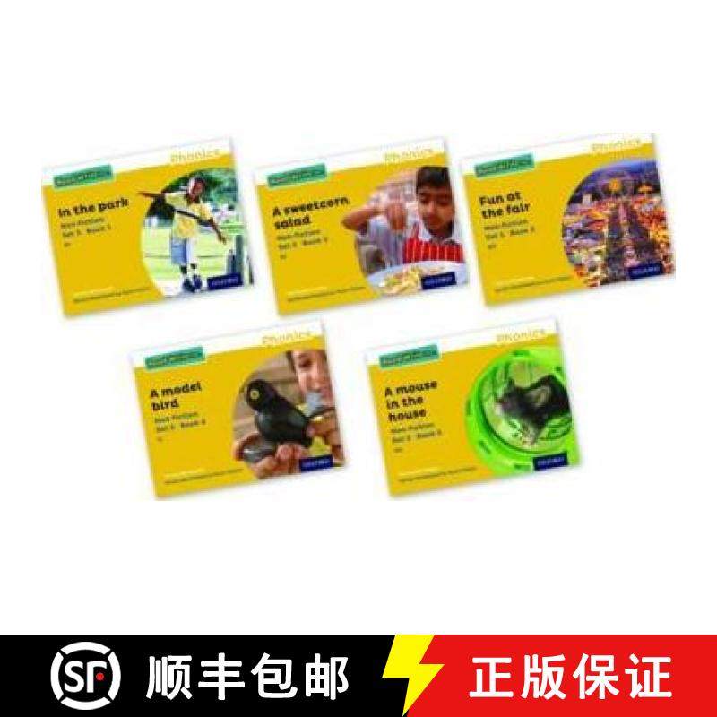 【3-4周达】Read Write Inc. Phonics: Yellow Set 5 Non-fiction books (Mixed Pack of 5) [9780198373681]