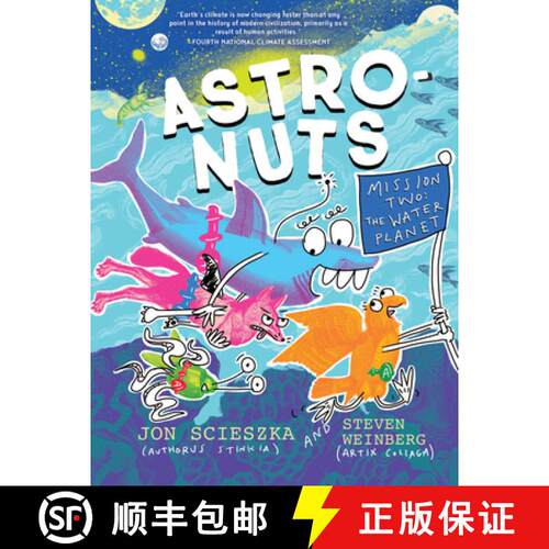 精装 AstroNuts Mission Two: The Water Planet [9781452171203]